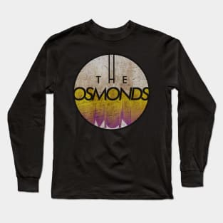 THE OSMONDS - VINTAGE YELLOW CIRCLE Long Sleeve T-Shirt